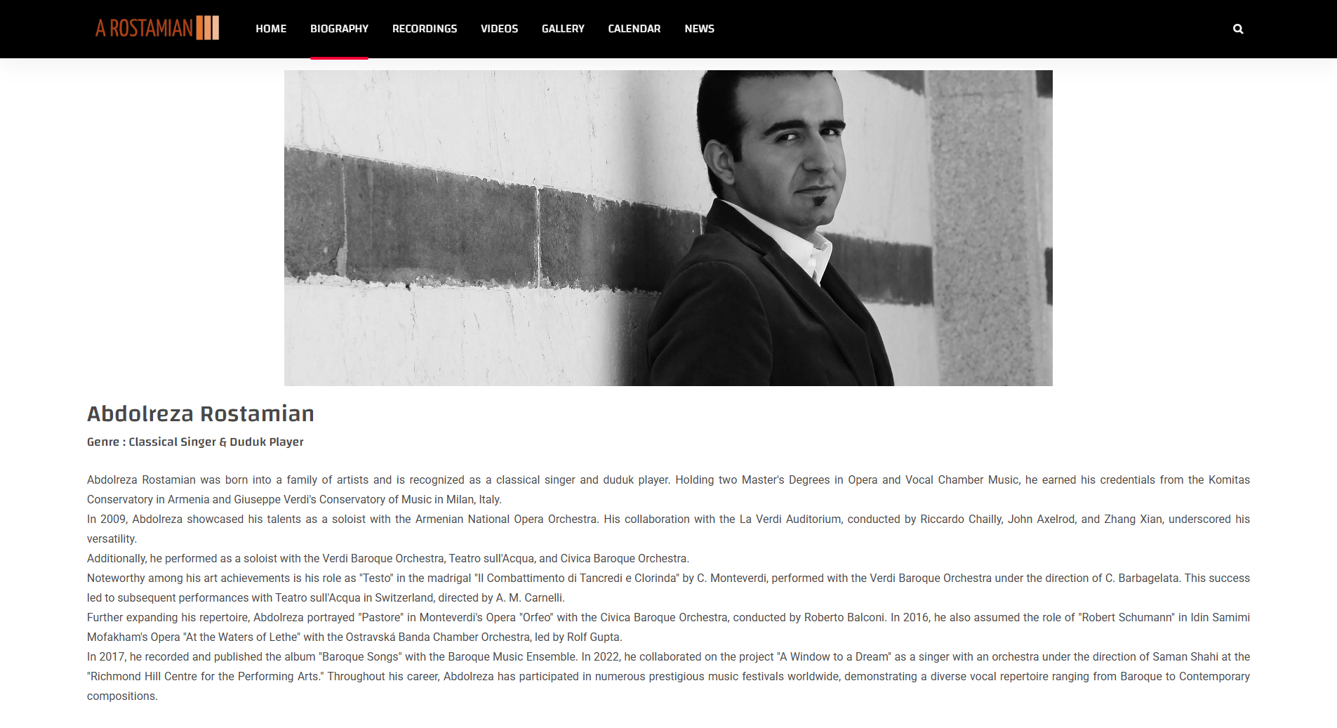 وبسایت شخصی عبدالرضا رستمیان