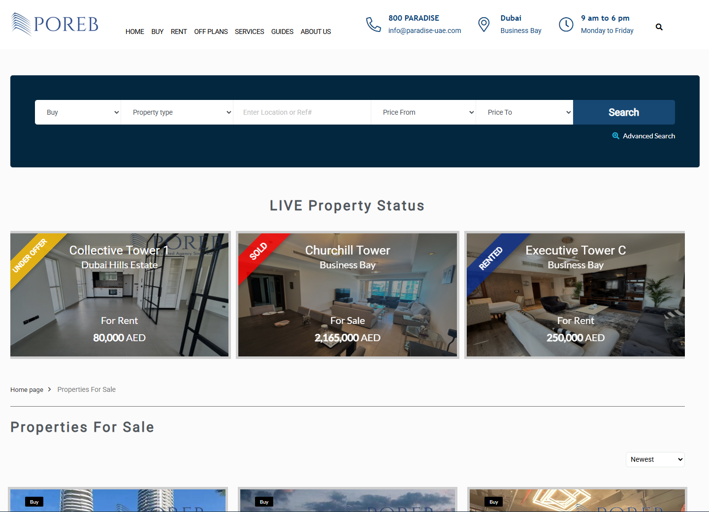 Paradise Oasis Real Estate Brokers