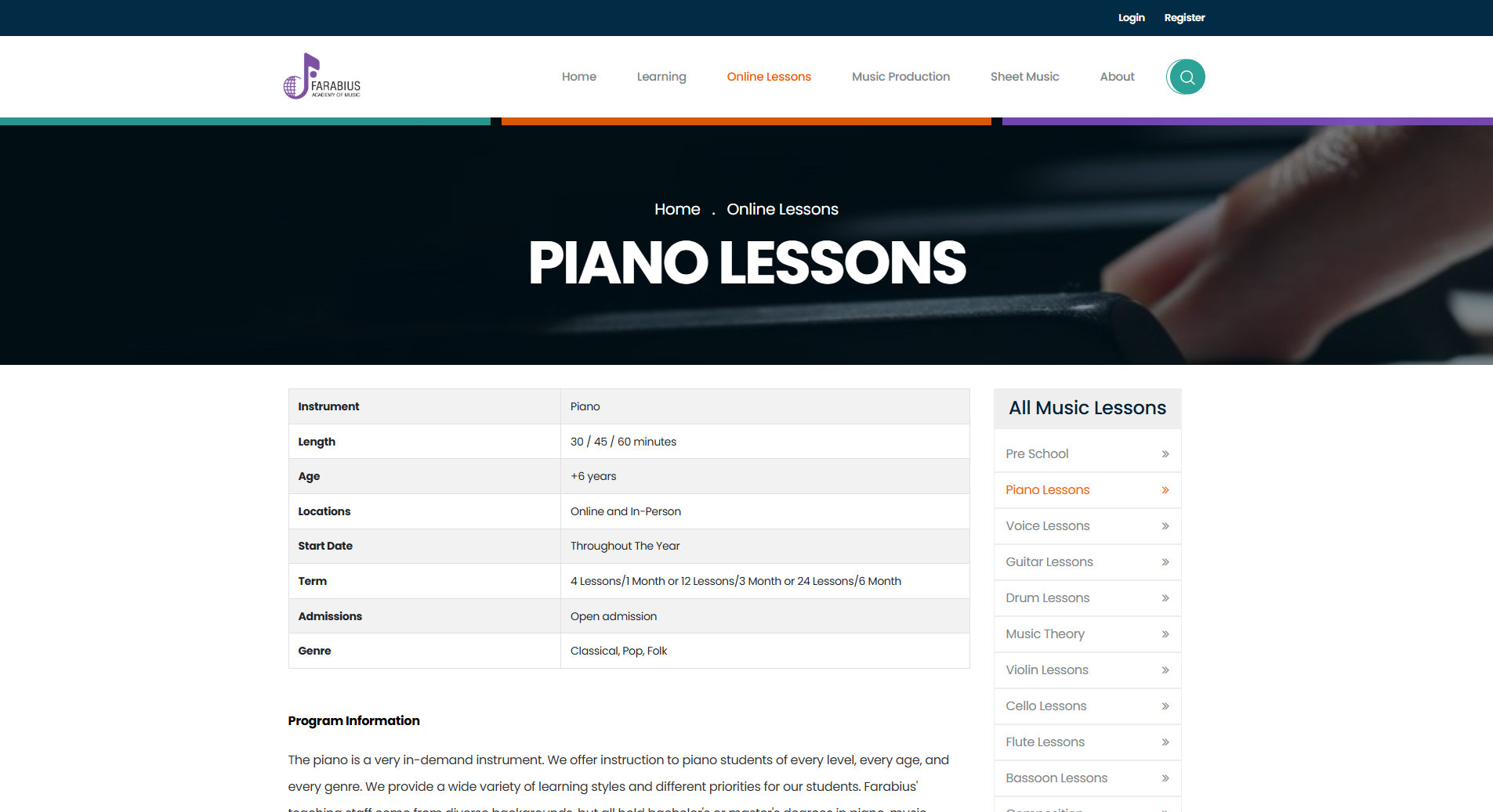 FARABIUS Academy of Music